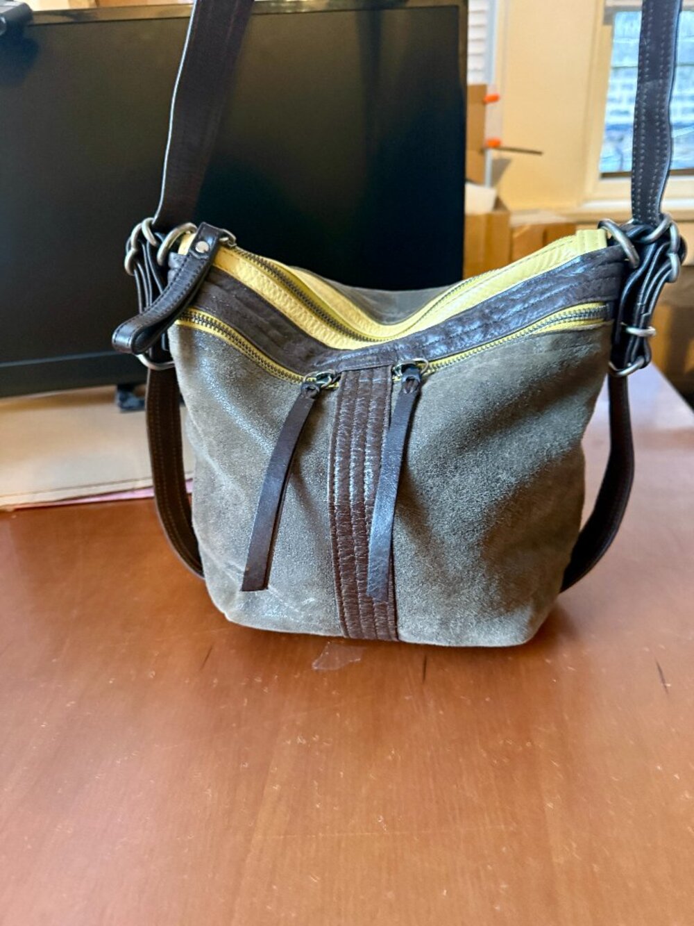 Rough and Tumble XS Hobo Bag